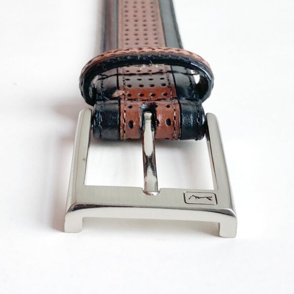 PGA Tour Leather Perforated Belt - Picture 2 of 12